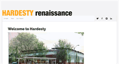 Desktop Screenshot of hardestyrenaissance.org