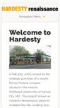 Mobile Screenshot of hardestyrenaissance.org